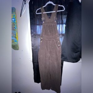 VINTAGE 90’s Old Navy corduroy carpenter overalls